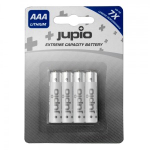 JUPIO Pile LR3/AAA x4 Lithium