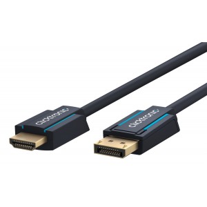 C&acirc;ble adaptateur DisplayPort vers HDMI actif 10 m