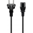 C&acirc;ble de raccordement pour appareils froids, 1,5 m, noir