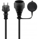 C&acirc;ble d'Alimentation Ext&eacute;rieur, 10 m, Noir